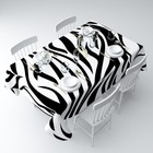 Скатерть «Узор-зебра», размер 140x220 см - фото 8148816