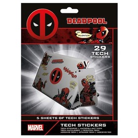 Наклейки Deadpool (Merc With A Mouth) Tech Sticker Pack, 57 штук