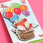 Конверт для денег с деревянным элементом "Поздравляю!" лисенок 7894844