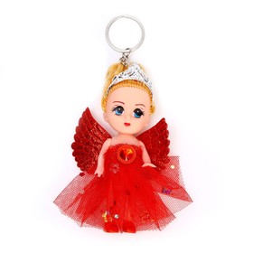 Кукла "Оля" на брелоке, с крыльями, цвет МИКС в Донецке