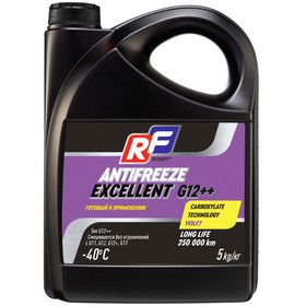 Антифриз ANTIFREEZE EXCELLENT RUSEFF G12++, 5 кг 17362N 7909198