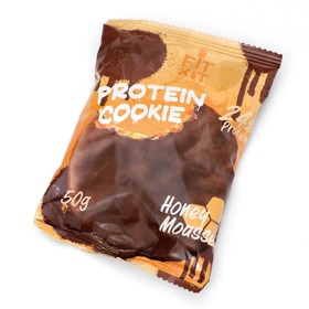 Печенье глазированное "Fit Kit Protein chocolate сookie" со вкусом медового мусса , 50г