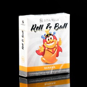 Презерватив-насадка стимулирующая Roll & Ball Банан, 1 шт. 7905249