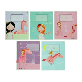 Тетрадь 18л кл YOUNG PRINCESS, 5В МИКС 7-18-1152/1 (10 шт)
