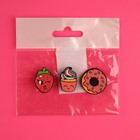 Аксессуары для обуви «Сладости», 3 шт - фото 801639567