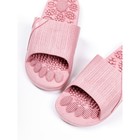 Тапочки с массажным эффектом AMARO HOME Relax Step Открытый нос (Розовый) 36-37 - фото 6981668
