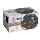 Гирлянда «ЭРА» «Нить» 3.8 м с насадками «Колибри», IP44, тёмная нить, 10 LED, свечение мульти, 1 режим, солнечная батарея 7911909
