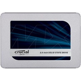 Накопитель SSD Crucial CT500MX500SSD, 500 Гб, SATA III, 2.5"