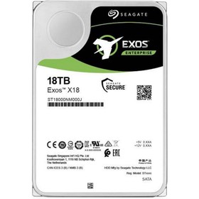 Жесткий диск Seagate Original ST18000NM000J Exos X18 512E, 18 Тб, SATA III, 3.5"