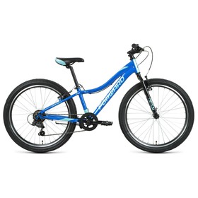 Велосипед 24" Forward Jade 1.0, 2022, цвет синий/бирюзовый, размер 12"