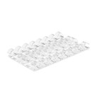 Держатель самоклеящийся для проводов и гирлянд ТУНДРА krep, 15х40 мм, прозрачный, 7557841