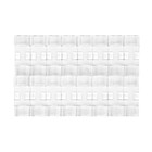 Держатель самоклеящийся для проводов и гирлянд ТУНДРА krep, 15х40 мм, прозрачный, 7557841