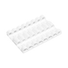 Держатель самоклеящийся для проводов и гирлянд ТУНДРА krep, 15х40 мм, цвет белый, 16 шт. 7557842