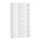 Держатель самоклеящийся для проводов и гирлянд ТУНДРА krep, 15х40 мм, цвет белый, 16 шт. 7557842