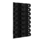 Держатель самоклеящийся для проводов и гирлянд ТУНДРА krep, 15х40 мм, цвет черный, 16 шт 7557843