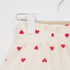 Шорты для девочки MINAKU: Cotton Collection цвет бежевый, рост 152 - фото 801648886