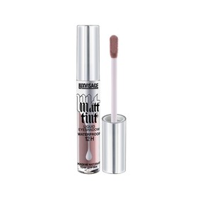 Тени для век жидкие Luxvisage Matt tint waterproof 12H, матовые, тон 105 матовые Ash Lilac