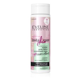 Тоник для лица Eveline Insta Skin Care, матирующий сужающий поры, 200 мл 9026056