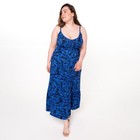 Сарафан женский, цвет синий, размер 52 - фото 5224304