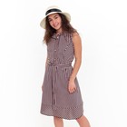 Платье женское, цвет бежевый, размер 50 - фото 5224328