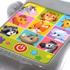 Музыкальный телефончик «Любимый котик», новогодний, звук, свет, цвет серый - фото 801651853