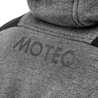 Текстильная кофта с капюшоном MOTEQ Perk, мужская, серый/черный, XXL 9033098 Текстильная кофта с капюшоном MOTEQ Perk, мужская, серый/черный, XXL 9033098