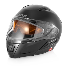 Шлем снегоходный ZOX Condor, двойное стекло, глянец черный, L 9033144