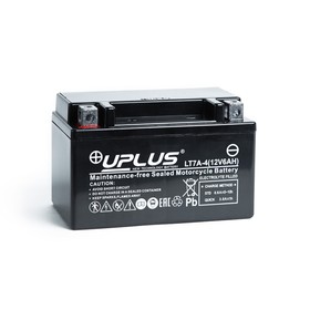 Аккумуляторная батарея UPLUS SuperStart 6 Ач LT7A-4 (CT 1207, YTX7A-BS), прямая полярность 7913946