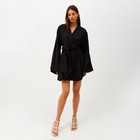 Платье женское MINAKU: Enjoy цвет черный, р-р 46-48 - фото 801654167