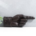 Сувенир чугун "Рука - указатель направо" 8,4х2,5х20,3 см - фото 5210440