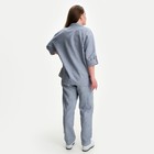 Пиджак женский MIST plus-size, размер 50, цвет голубой - фото 801834469