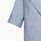 Пиджак женский MIST plus-size, размер 50, цвет голубой - фото 801834474