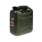 Канистра 3ton PROFI,  ЗЕЛЕНАЯ для топлива + крышка и лейка, 20 л 9000841 - фото 112891