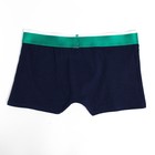 Трусы боксеры мужские, цвет тёмно-синий МИКС, размер 50 - фото 802541942