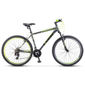 Велосипед 27,5" Stels Navigator-700V, F020, цвет серый/желтый, размер 21"