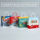 Пакет подарочный «Сотри», 22 × 22 × 11 см 7661220