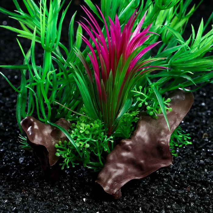 Цветок аква. Растение. Растение искусственное аквариумное, 20 х 14 см пижон Аква. Растение искусственное аквариумное, до 28 см пижон Аква. Цветы на 9.