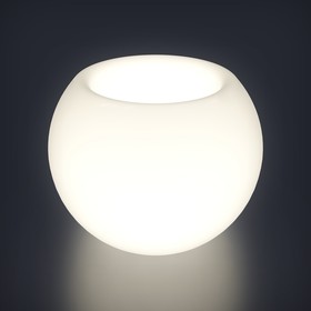 Светодиодная фигура светящееся кашпо "Sphere L", 102x87 см, 240В, IP65, БЕЛЫЙ