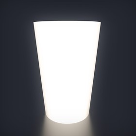 Светодиодная фигура светящийся стол "Conos", 72x110 см, 240В, IP65, БЕЛЫЙ