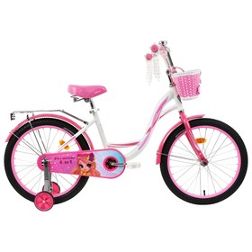 {{photo.Alt || photo.Description || 'Велосипед 20&quot; Graffiti Premium Girl, цвет белый/розовый'}}