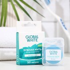 Зубная нить Global White со вкусом мяты 9043511 - фото 6914759