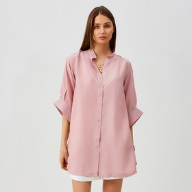 Рубашка женская MINAKU: Casual collection цвет розовый, р-р 42