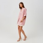 Рубашка женская MINAKU: Casual collection цвет розовый, р-р 52 - фото 801846644