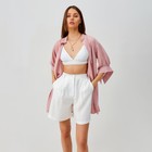 Рубашка женская MINAKU: Casual collection цвет розовый, р-р 52 - фото 801846646