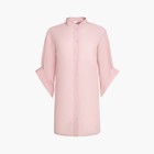 Рубашка женская MINAKU: Casual collection цвет розовый, р-р 52 - фото 801846649