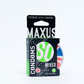 Презервативы набор Maxus Mixed, 3 шт 9001392