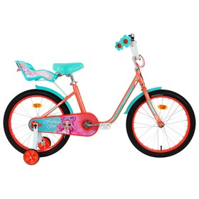 Велосипед 20" Graffiti Fashion Girl, цвет персиковый/тиффани