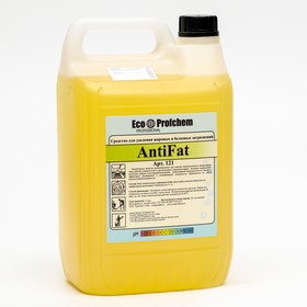 Средство для мытья пищевого оборудования AntiFat, 5 л
