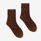 Набор женских носков MINAKU 5 пар "Леопард", р-р 36-39  (23-25 см) - фото 37264
