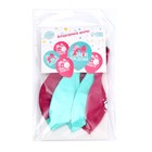 Шар латексный 12" «С Днём Рождения», бантик, 5 шт. 7749799